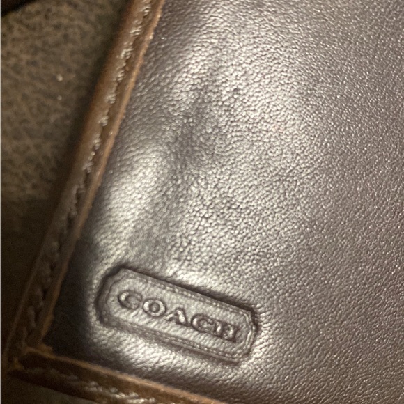 NWOT Authentic Vintage Hobo COACH original Dark Brown & Matching Logo Wallet - Picture 7 of 14